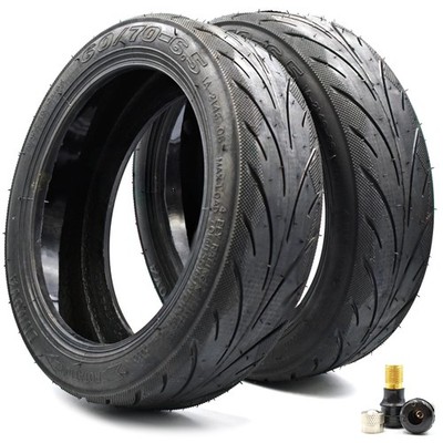 myBESTscooter - 10 Zoll Tubeless Reifen Rad selbstreparierend 60/70-6,5, 2 Stück 