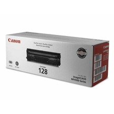 Canon 128 3500B001AA Black Toner Cartridge imageCLASS D550 MF4570dn - Sealed Box