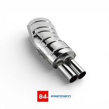 BMW 3er E36 325i 328i Eisenmann Endschalldämpfer 2x76mm