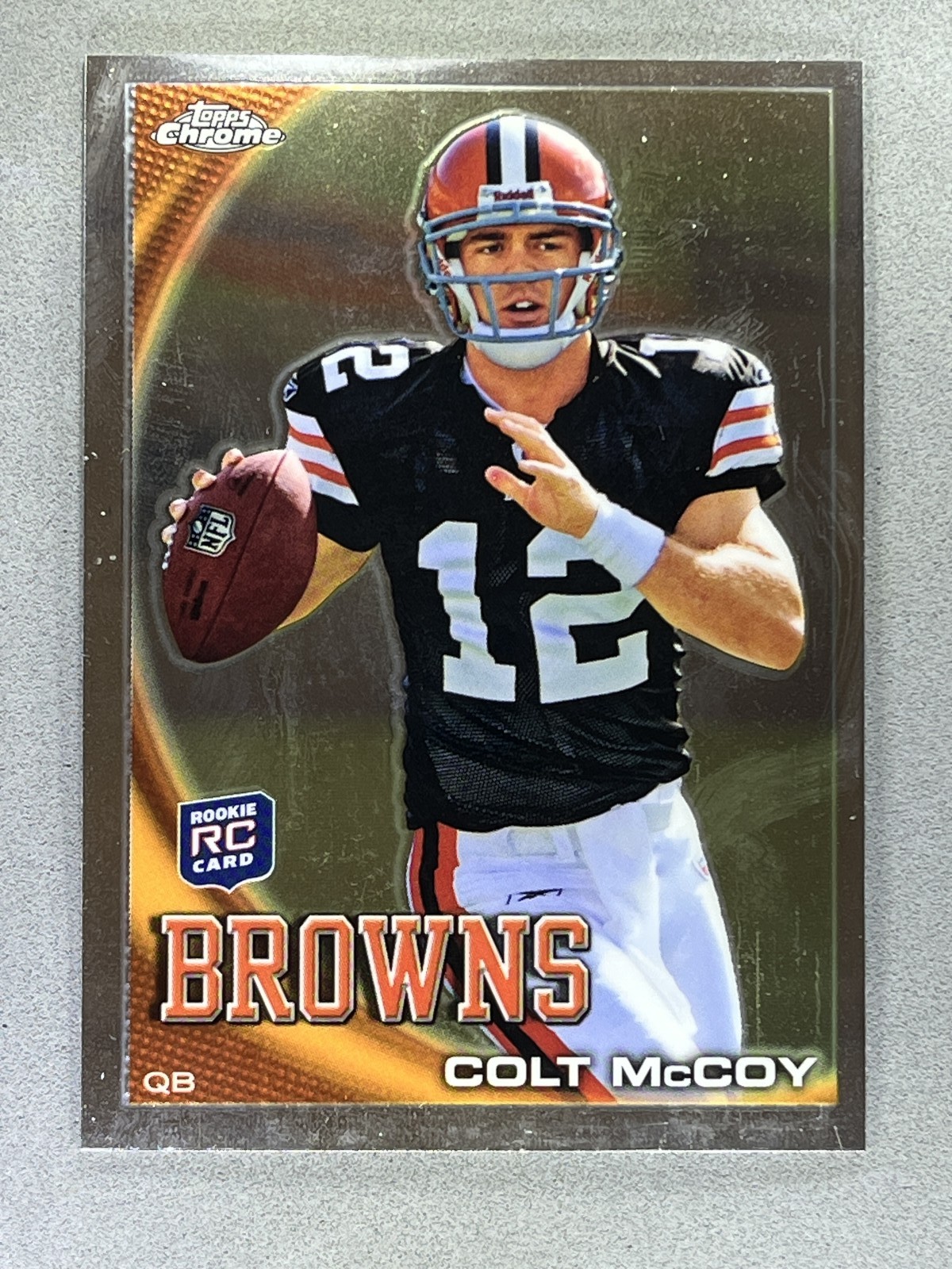 Colt McCoy Topps Chrome #C70 Base