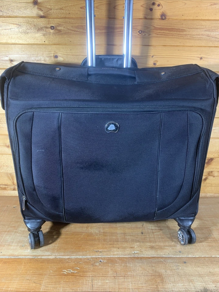 DELSEY PARIS 24x23x10” Rolling Garment Bag | Spinner Wheels | Black | Luggage - Image 3 of 4