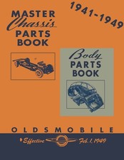 1941-1949 Oldsmobile All Models Parts Book