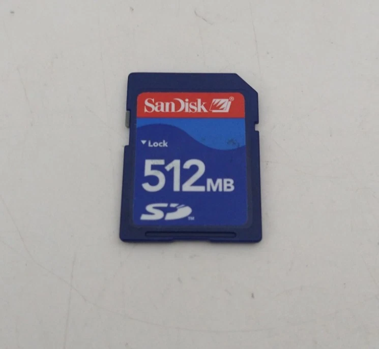 SanDisk 512MB SD Genuine Camera Memory Card - image 1 of 1