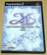 Ys III 3 Wanderers from Ys  Playstation2 PS2 Sony