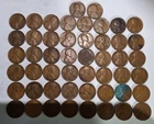1 roll of 1929 wheat pennies all have a mint mark