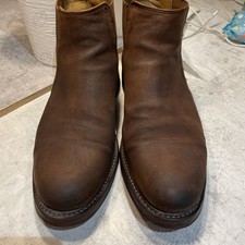 Russell & Bromley Guilford  Suede Chelsea Boots Brown UK 8 EU 41 women’s 