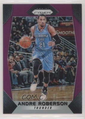2017-18 Panini Prizm Purple Prizm 7/75 Andre Roberson #268 7n6