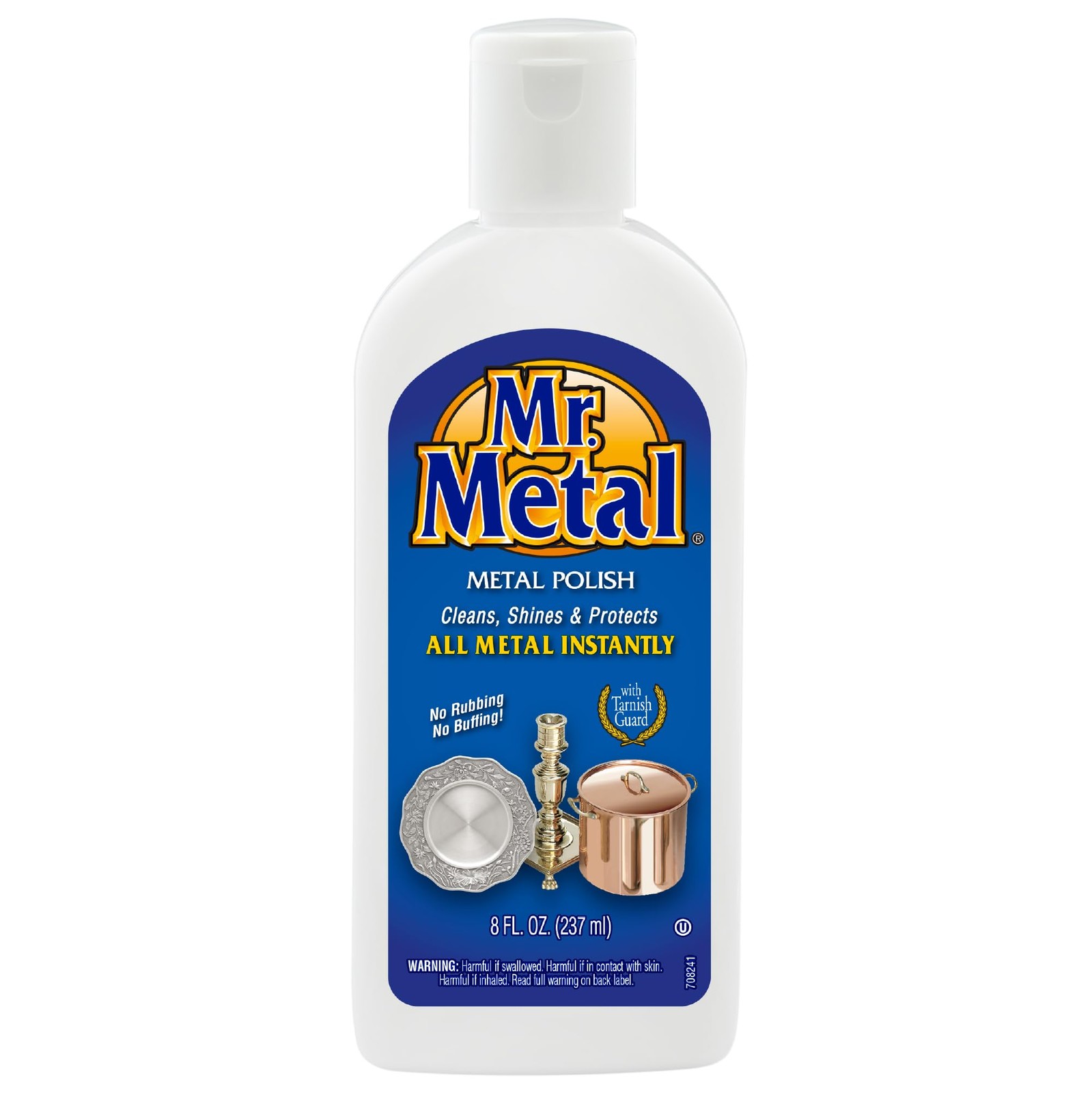 Metal Polish Liquid All Metal Multipurpose Cleaner, Non-Abrasive, Instant Ste...