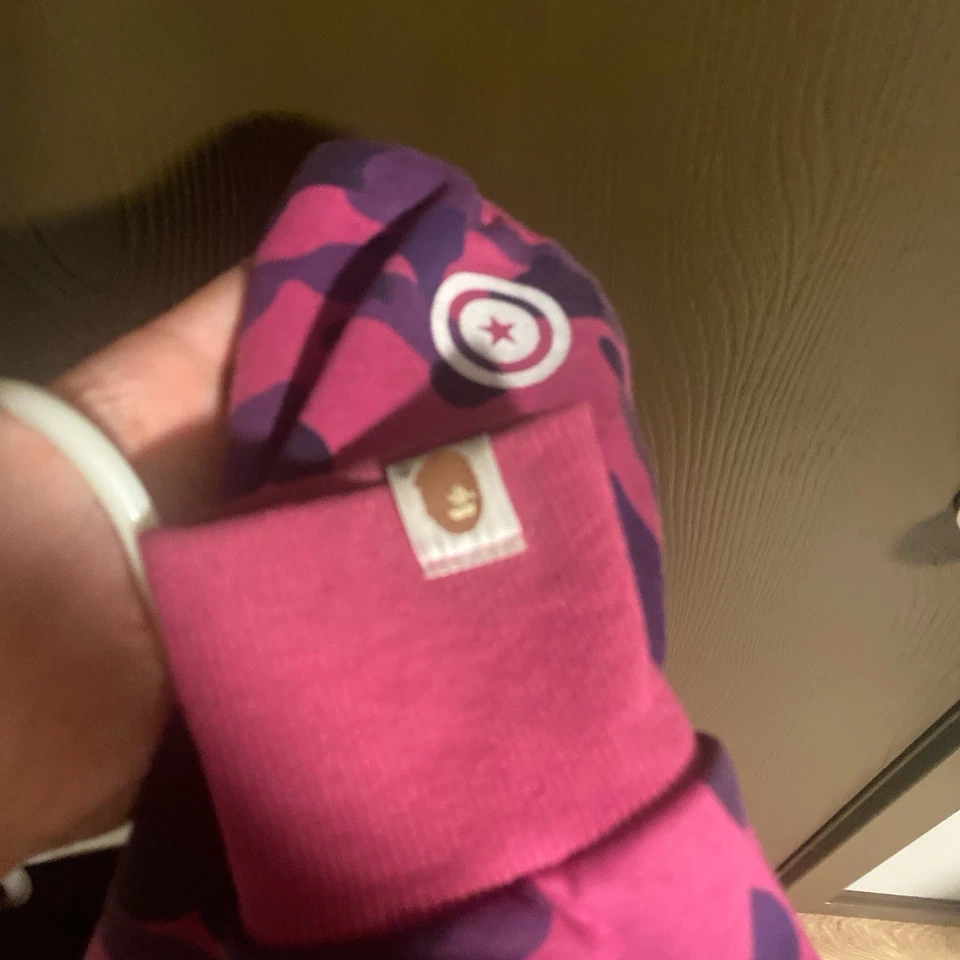 Bathing ape hoodie mens small decent condition minor flaws - Image 2 of 2