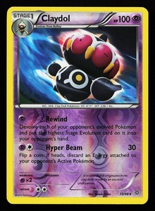 Claydol 33/98 Reverse Holo Rare Ancient Origins Pokémon Card