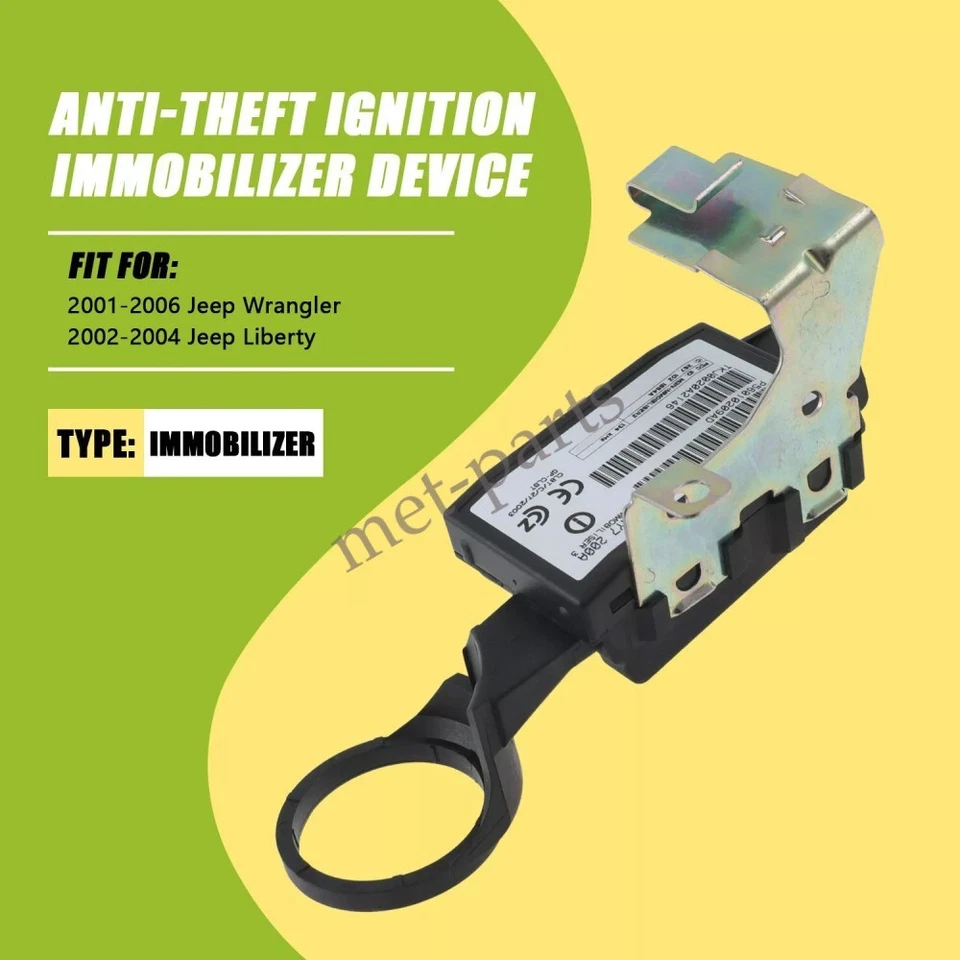 Vehicle Anti-Theft Ignition Device for 2002 2003 2004 Jeep Wrangler Liberty - Image 2 of 4