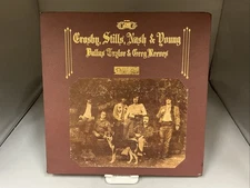 Crosby Stills Nash Young Deja Vu 1970 LP Atlantic SD7200 Vinyl - Free Shipping