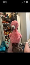 Jellycat Medium Bashful Flamingo BNWT - Rare Retired Brand New with Tags