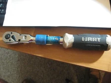 Hart 3/8" drive swivel head extendable handle ratchet extends 10" to 14.5"