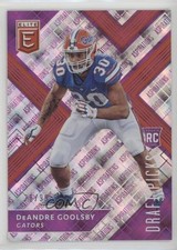 2018 Elite Draft Picks Aspirations Purple Variation 21/99 DeAndre Goolsby 6p0