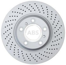 A.B.S. Coated Disque de frein pour PORSCHE 911 (997) 911 Décapotable (997) 350mm