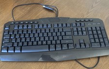 Red Dragon Wired Gaming Keyboard Model S101-3 USB Very Good