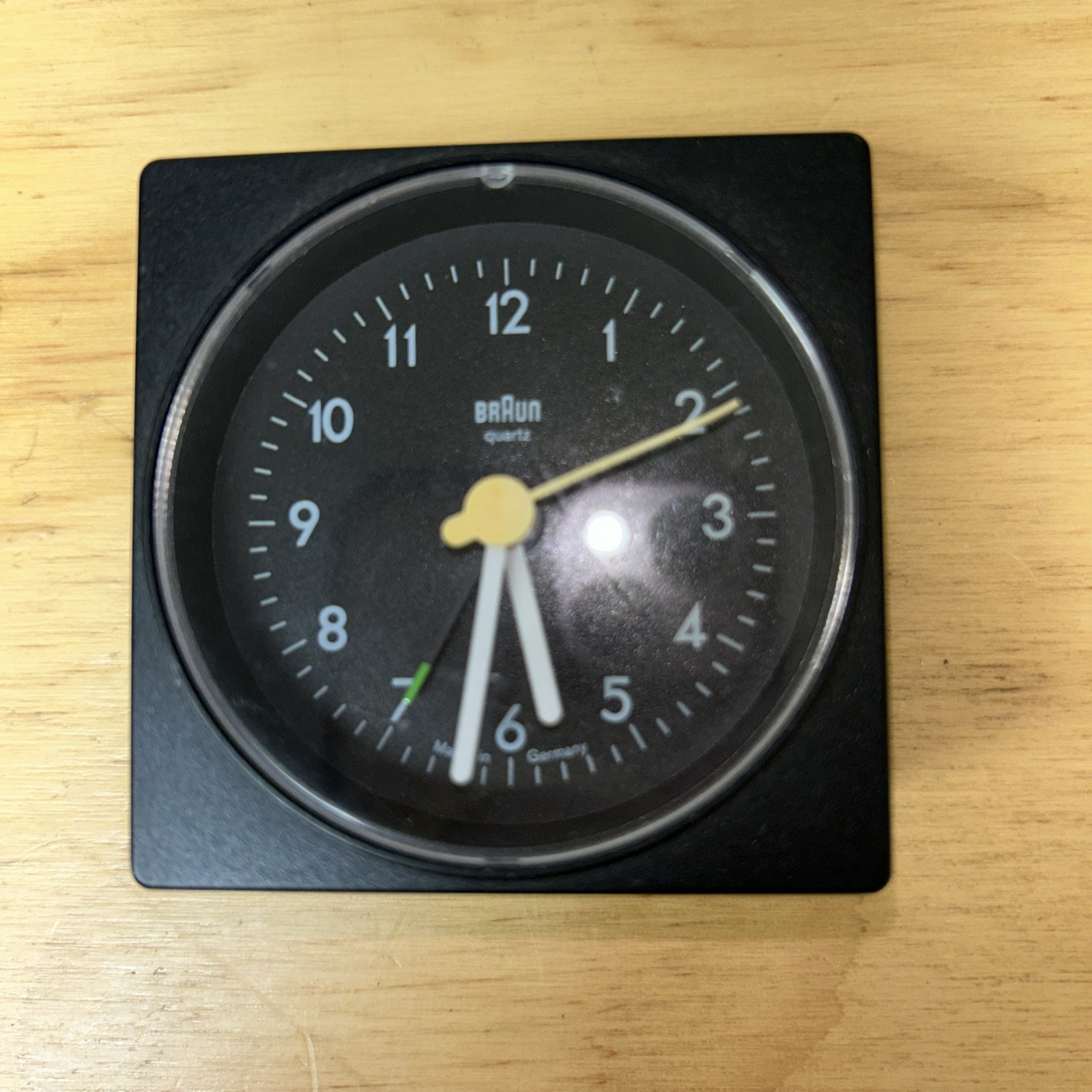 Vintage BRAUN Quartz Travel Alarm Clock AB1 4746 Made In Germany Tested Working