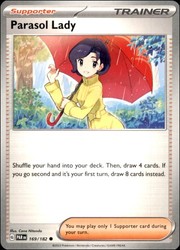 Parasol Lady 169/182 Paradox Rift Common