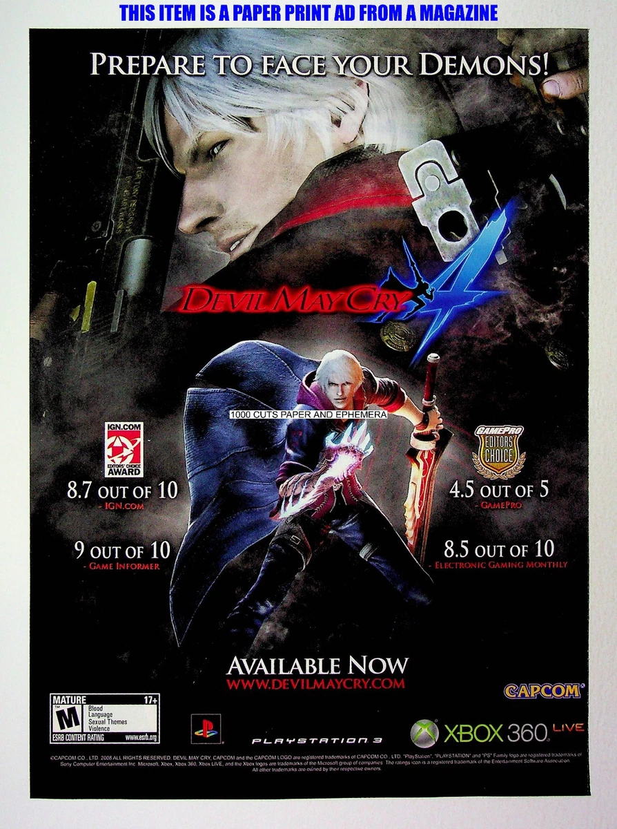 Devil May Cry Video Game Memorabilia for sale | eBay