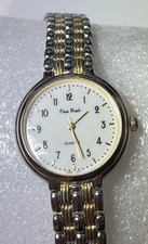 Pieve Nicol Unisex Quartz Wristwatch with Silver and Gold Stainless Steel Band