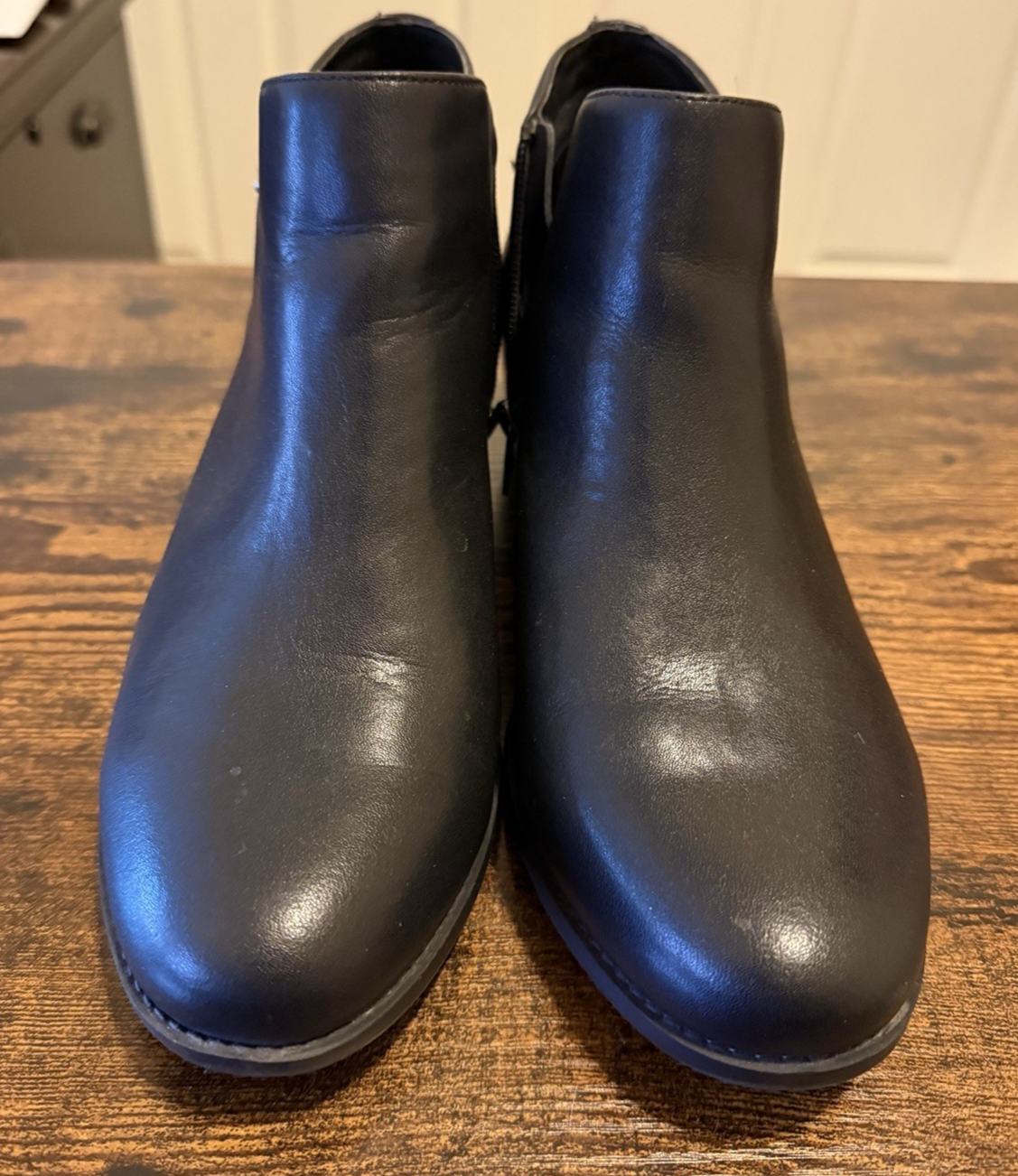 Vionic Black Ankle Boots with buckle - Millie, Women's size 11 wide