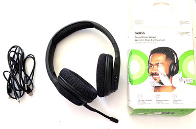Belkin SoundForm Adapt Wireless Over-Ear Headset Model AUD005