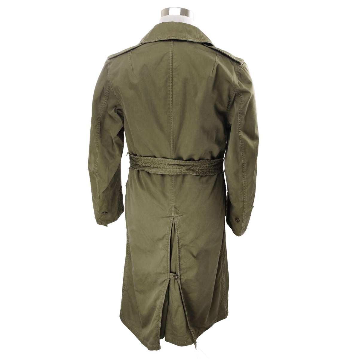 ジャケット・アウター US ARMY OVERCOAT 1953s REG SMALL 304147 VINTAGE US ARMY OVERCOAT TRENCH COAT 1953 KOREAN WAR SIZE SMALL