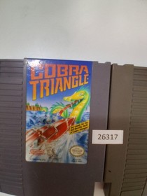 2 Nintendo games NES  Cobra Triangle + Al Unser Jr.Turbo Racing   wt12  26317
