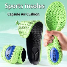 2pcs Air cushion shock-absorbing insoles Men's breathable anti-odor sports