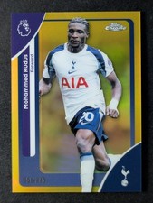 2026 Topps Chrome Premier League MOHAMMED KUDUS 151/275 Yellow Refractor #176