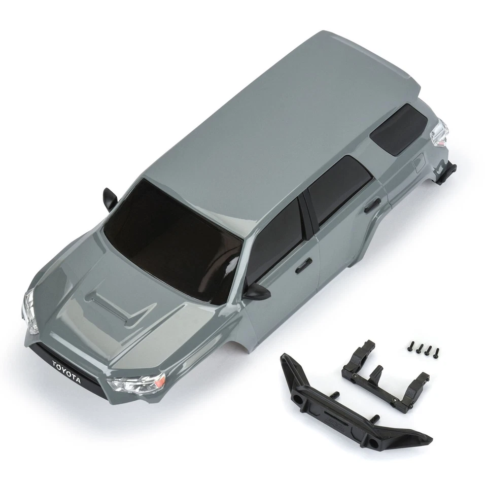 Pro-Line PRO362114 1/24 2023 Toyota 4Runner TRD Pro Gray Hard Body for SCX24 - Image 2 of 4