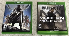 Call of Duty: Modern Warfare & Destiny - Microsoft Xbox One Video Game Pair Lot