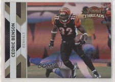 2010 Panini Threads Gold Century Proof 8/100 Cedric Benson #30 a3q