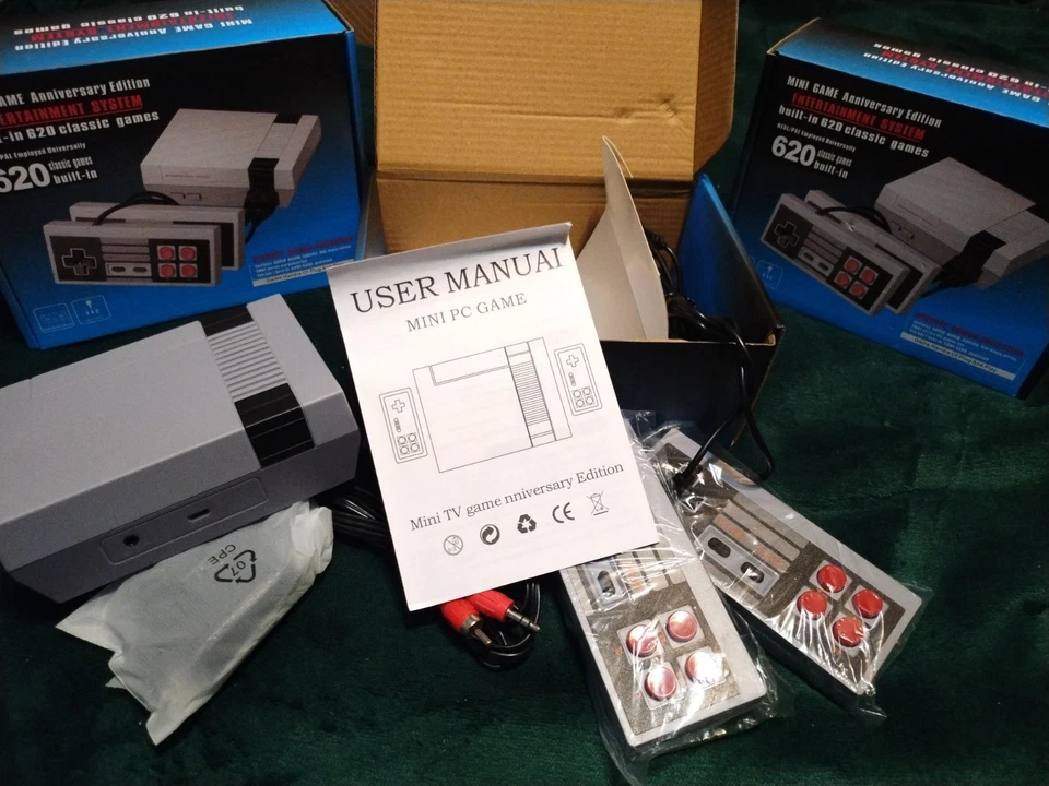 Mini Game Anniversary Edition Built-In Entertainment System w/ 620 Classic Games - Image 4 of 4