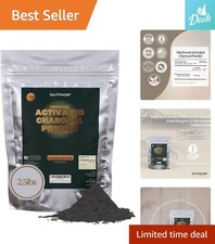 Natural Activated Charcoal Powder 40 Oz - for Health  Beauty