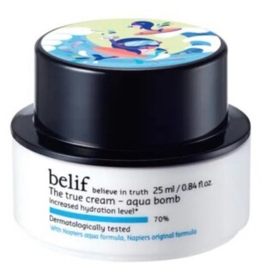 New low price!!  Belif The True Cream Aqua Bomb-0.84oz./25ml