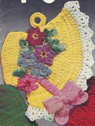 Easter Bonnet Flower Applique 