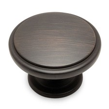 Cosmas Oil Rubbed Bronze Round Oversized Cabinet Knobs 4306ORB