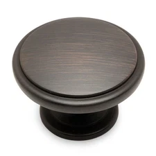 Cosmas Oil Rubbed Bronze Round Oversized Bi-fold Bifold Door Knobs #4306ORB