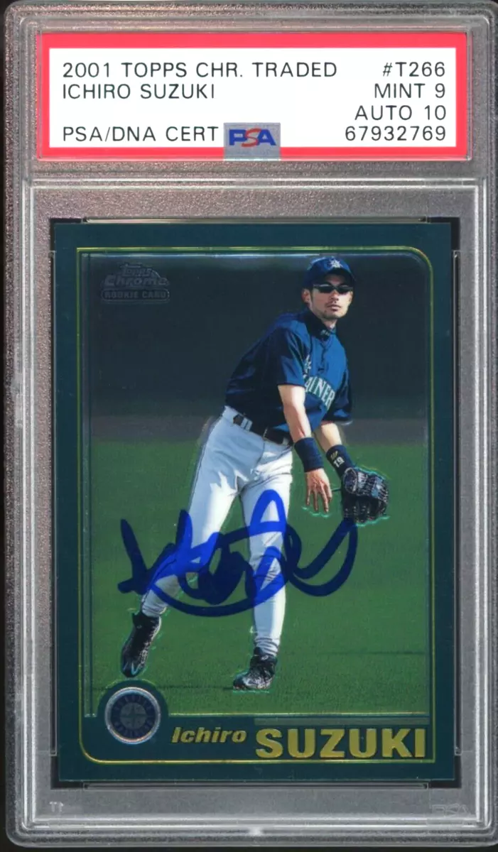 ☆イチロー ☆ルーキー カード2001 Topps Chrome Traded | www