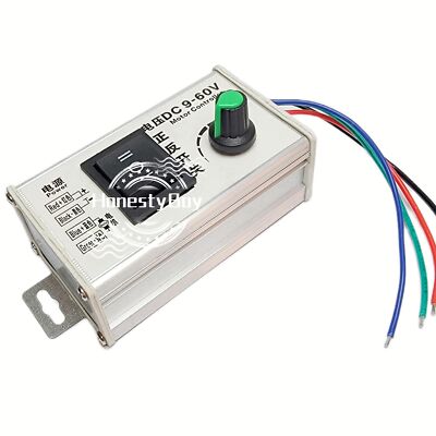 DC Motor Speed Controller 1000W 9-60V 12v 24v for Electric Motor Drill Speed ...