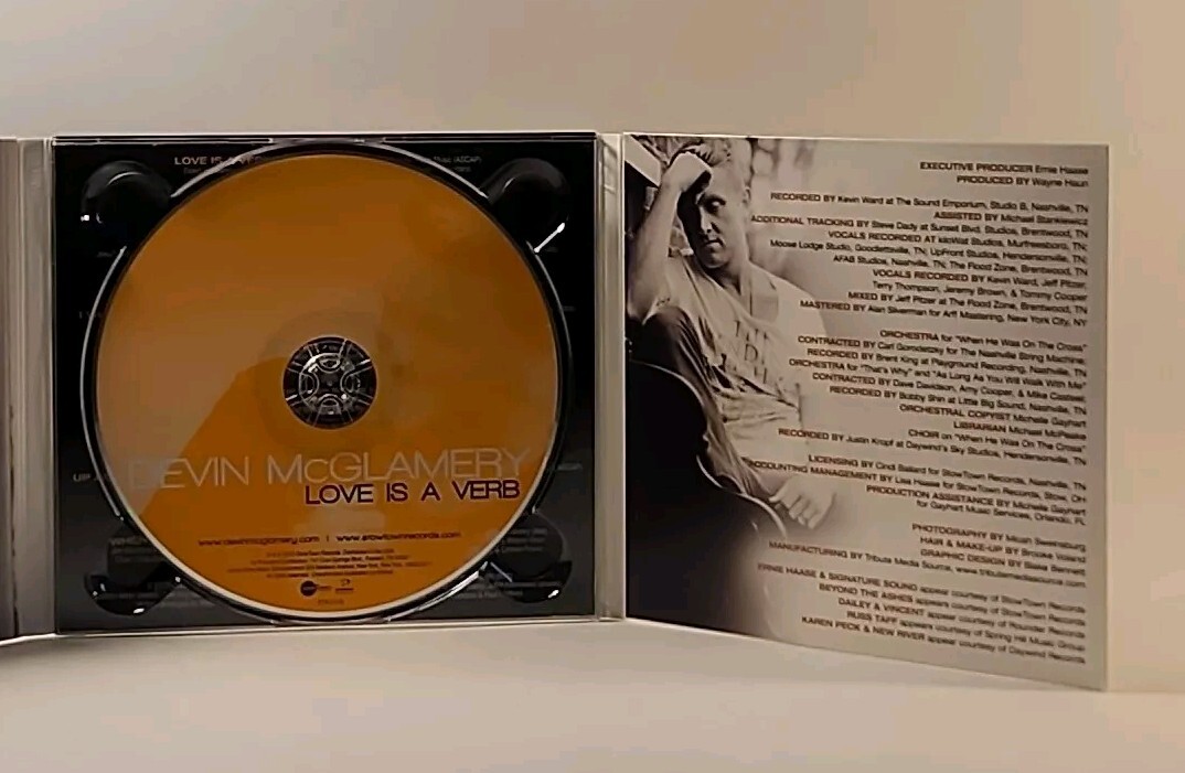 Love is a Verb by Devin McGlamery (CD, 2013) Stowtown Records USA