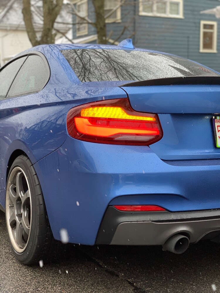 Original BMW M2 M240i F22 F23 F87 LED LCI Rear Tail Lights Pair EURO