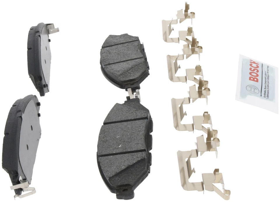 Pastillas de freno de cerámica azul con herrajes delanteras para INFINITI QX60 2014-2020 Bosch Foto 4 de 4