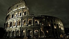 Landscape colosseum rome architecture italy history Custom Gaming Mat Desk