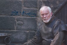 IAN MCELHINNEY signed Autogramm 20x30cm GAME OF THRONES in Person autograph COA