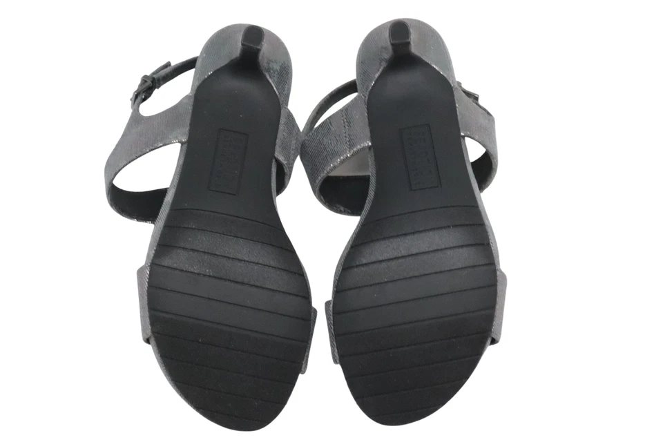 Sandalia de Vestido Kenneth Cole Reaction Dee Dos Bandas Talla 7 MED Estaño LR22DTB03 Foto 4 de 4