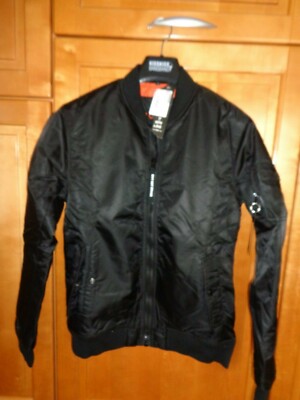 Bomberjacke  Größe L  WHY NOT BRAND WG13 schwarz neu UVP 159.- Euro