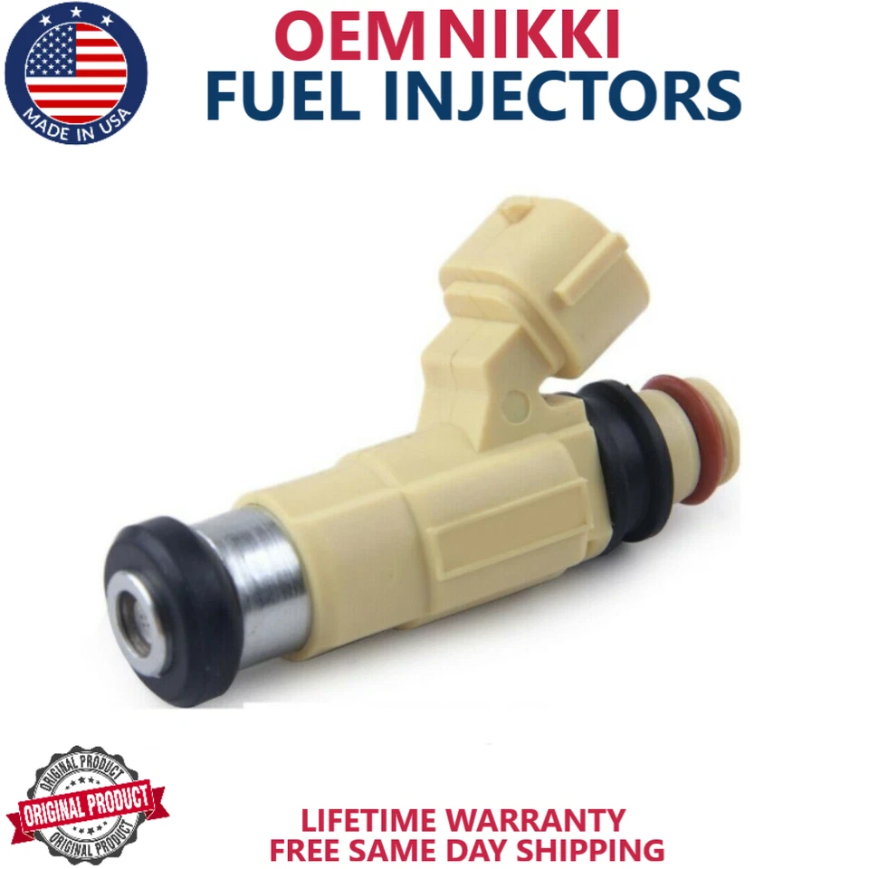 x1 Inyector de combustible GENUINO NIKKI para Chrysler Sebring 2001-2005 2,7 L / 3,0 L V6 Foto 2 de 2